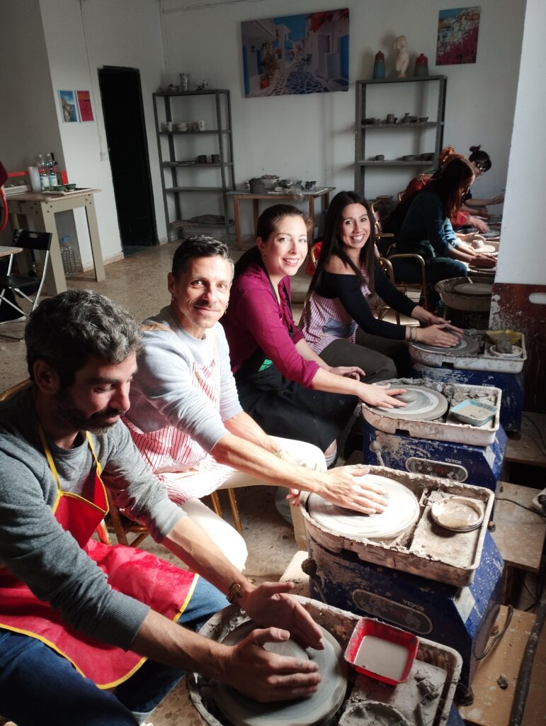 Curso de alfarería y torno cerámico en Sevilla